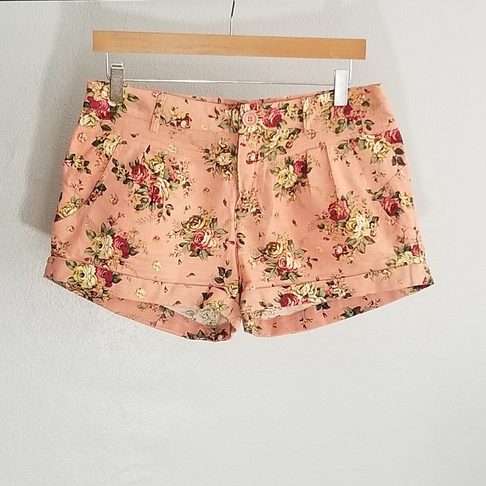 Floral Pattern Shorts